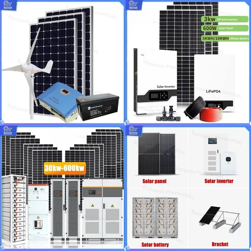 Renewable Energy Wind Solar - 1KW 하이브리드 태양광 풍력 터빈 시스템,