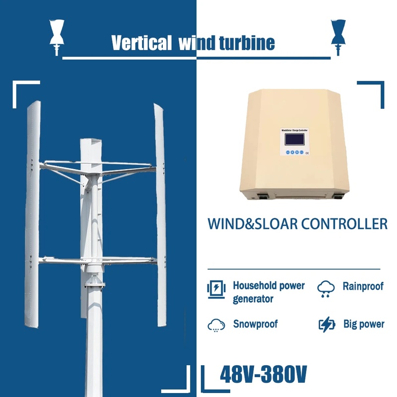 Renewable Energy Wind Solar - 풍력 터빈 10KW 15KW 12V-380V 풍력