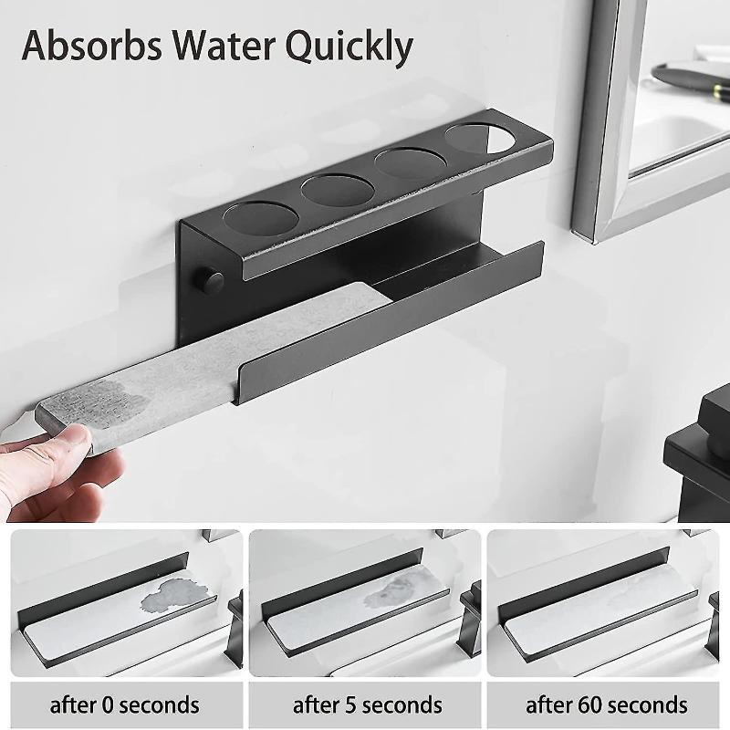 1Pc 칫솔 홀더 스탠드 전동 칫솔 정리대 욕실 규조토 - Energy Storage Rack 리뷰 및 가격