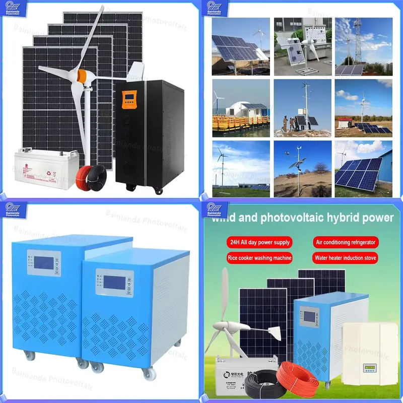 3KW 5KW 8KW 하이브리드 풍력 태양광 발전 시스 - Renewable Energy Wind Solar 리뷰 및 가격