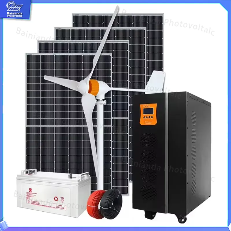 3KW 5KW 8KW 하이브리드 풍력 태양광 발전 시스 - Renewable Energy Wind Solar 리뷰 및 가격