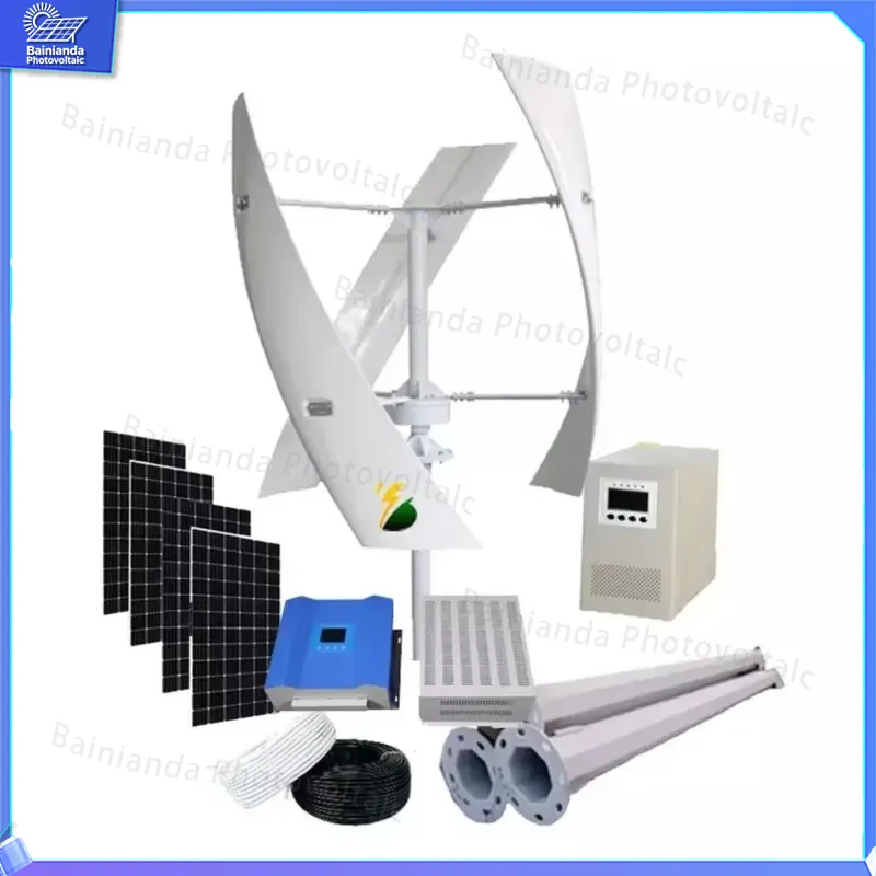 3KW 5KW 10KW 하이브리드 풍력 태양광 발전 시 - Renewable Energy Wind Solar 리뷰 및 가격