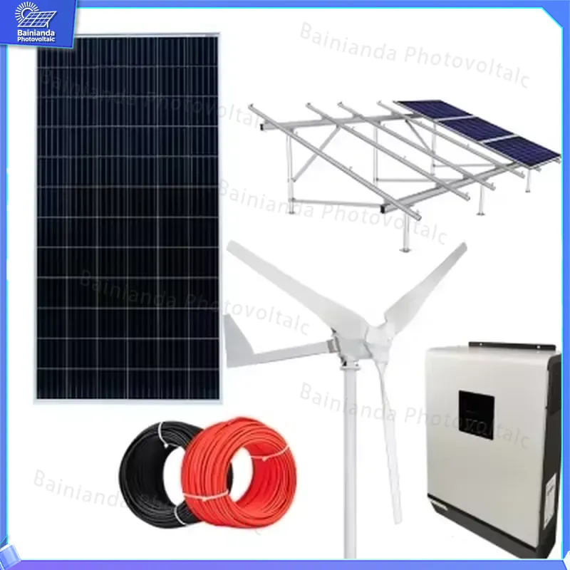 3KW 5KW 10KW 하이브리드 풍력 태양광 발전 시 - Renewable Energy Wind Solar 리뷰 및 가격