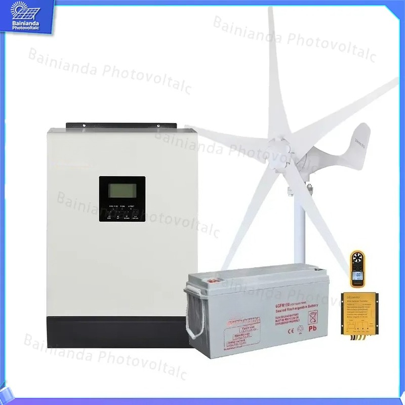 1000W 풍력 터빈 발전기 키트 오프그리드 태양광 발 - Renewable Energy Wind Solar 리뷰 및 가격