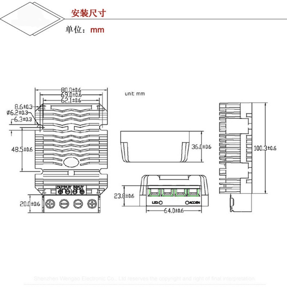 48V에서 13.8V로 변환하는 DC-DC 컨버터 60 - Renewable Energy Industry 리뷰 및 가격